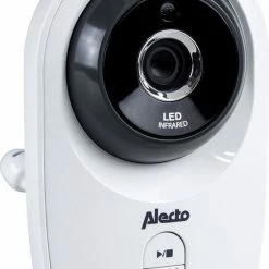 Alecto DVM-143 - Babyfoon Met Camera - Temperatuurweergave - Wit -Baby's Only 550x826 1