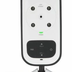 Alecto DVM-75 - Babyfoon Met Camera - Temperatuurweergave - Wit -Baby's Only 550x828 3