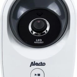 Alecto DVM-143 - Babyfoon Met Camera - Temperatuurweergave - Wit -Baby's Only 550x837
